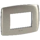 VELA TONDA-PLACCA ALLUMINIO SATINATO 3M - LEGRAND 685636 - LEGRAND 685636 - LEGRAND 685636 product photo