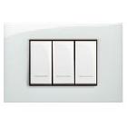VELA QUADRA-PLACCA BIANCO SMALTO RIFL.2M - LEGRAND 685715 - LEGRAND 685715 - LEGRAND 685715 product photo