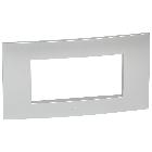 VELA QUADRA-PLACCA SILVER 4M - LEGRAND 685747 - LEGRAND 685747 - LEGRAND 685747 product photo