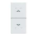 VELA BIANCO-COMMUT.2 POS.XERO CENTR. 16A 250V 1M - LEGRAND 687015 - LEGRAND 687015 - LEGRAND 687015 product photo