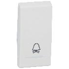 VELA BIANCA-COPRITASTO C/SIMB.CAMPAN.ILLUM.1M - LEGRAND 687061 - LEGRAND 687061 - LEGRAND 687061 product photo