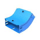 P31-CURVA IN SALITA 45D 200X75 GP - LEGRAND AN200G product photo