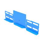 P31-RIDUTTORE DESTRO 50MM H=75MM GP - LEGRAND X9D48G - LEGRAND X9D48G product photo