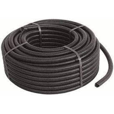 TUBO FLESSIBILE CORRUGATO 25 MM NERO IN MATASSA 50 MT - REP25 product photo Photo 01 3XL