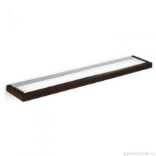 PLAFONIERA GIREVOLE APPLIQUE CROMO-WENGE' 2XG5 39W 220-240V - LINEA LIGHT 4891 product photo