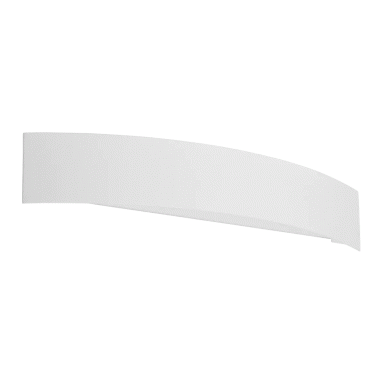 PLAFONIERA CURVE' PARETE D/I LED 15W 3000K L.395XH70X50MM BIANCO - LINEA LIGHT 1140 product photo Photo 01 3XL