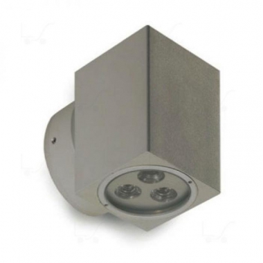 PLAFONIERA ATSIA 2 QUADRO 3 LED 1W + ALIMENTATORE GRIGIO - LINEA LIGHT 85387W10 product photo Photo 01 3XL