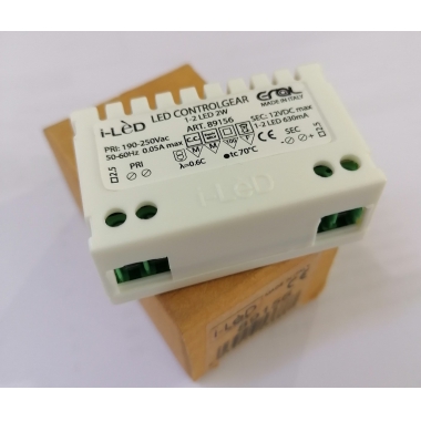 ALIMENTATORE I-LED  FINITO 1/2 LED 600MA 4W - LINEA LIGHT 89156 product photo Photo 01 3XL