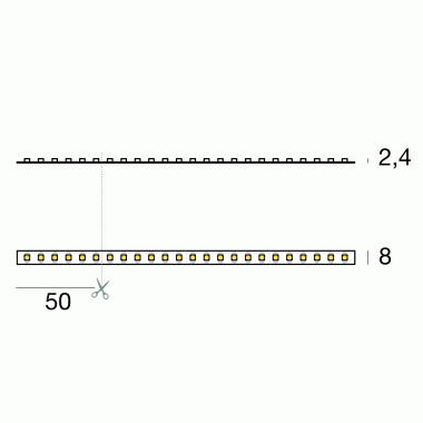 PROFILO ESTRUSO IN ALLUMINIO A INCASSO - LINEA LIGHT 98066 product photo Photo 02 3XL