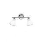 PLAFONIERA CAMPANA NICHEL SPAZZOLATO VETRO ACID.2 E14 - LINEA LIGHT 4422 product photo