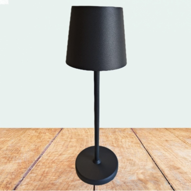 LAMPADA DA TAVOLO RICARICABILE IP54 ANTRACITE 3000K - LAMPO TLRDANBC product photo Photo 01 3XL