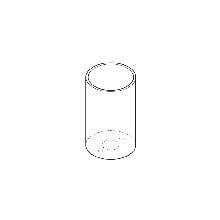 BOX CLAMP 60 / LINE GRIGIO HIGH TECH H.98MM D.60MM - LOMBARDO LB1123G product photo