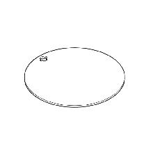 Base in acciaio per Hasta Corten - LOMBARDO LB1510010 product photo