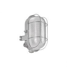 PLAFONIERA TARTARUGA OVALE 3 ENTRATE 195 MM E27 GRIGIO - LOMBARDO LB41424 product photo