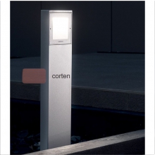 KOI 110 POST H600 LED 4K CORTEN - LOMBARDO LL121015N - LOMBARDO LL121015N product photo