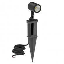 LAMPADA FARETTO AGO GARDEN LED 3000K NERO 65 ° - LOMBARDO LL126001L3 product photo