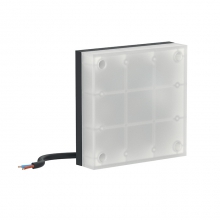 PLAFONIERA APPLIQUE KOBO 110 LED 4000K NERO - LOMBARDO LL130000N product photo