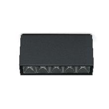 Kura Top X5 LED 3K Dark grey - LOMBARDO LL14706DL3 product photo