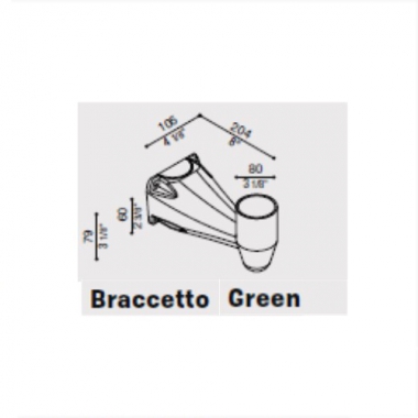 BRACCETTO GREEN-TORCH NERO - LOMBARDO LB11362 product photo Photo 02 3XL