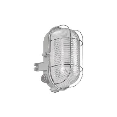 PLAFONIERA TARTARUGA OVALE 3 ENTRATE 170 MM E27 GRIGIO - LOMBARDO LB41224 product photo Photo 03 3XL