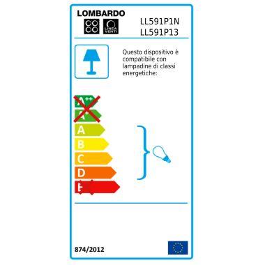 PLAFONIERA CLASS TONDA 260 E27 BIANCO - LOMBARDO LB59221 product photo Photo 02 3XL