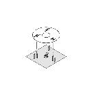 DIMA E KIT DI FISSAGGIO PALO POST D IFF. - LOMBARDO LB11254 product photo