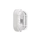 PLAFONIERA TARTARUGA OVALE 200 CON GABBIA E27 BIANCO - LOMBARDO LB44121 product photo