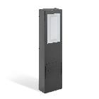 KIT1 STILE POST 28 LED 720LM 4K NERO - LOMBARDO LL661001N - LOMBARDO LL661001N - LOMBARDO LL661001N product photo