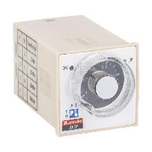 Temporizzatore ritardato all’eccitazione. Multiscala e multitensione, esecuzione estraibile e da incasso 48x48mm, 24vac/dc, 110vac, 220...240vac - LOVATO L48TPM240 product photo