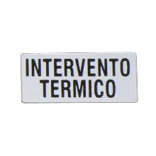 ETICHETTA INTERVENTO TERMICO - LOVATO LM2TAI237 product photo