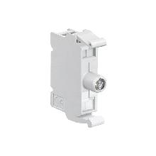 PORTALAMPADA LED GIALLO 85/140VCA - LOVATO LM2TLE5 product photo