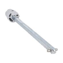 Prolunga per maniglia blocco porta tipo glx61, glx61b, glx61cb. Lunghezza 300mm, ?10mm - LOVATO GLX7300S10 product photo