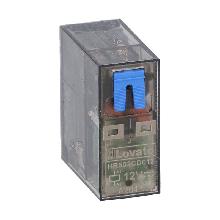 RELE' MINIATURIZZATO 2SC 8A 12VDC +LED - LOVATO HR502CD012 - LOVATO HR502CD012 product photo