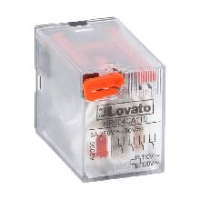 RELE' INDUSTRIALE 4SC 5A 110VAC +LED - LOVATO HR604CA110 - LOVATO HR604CA110 product photo