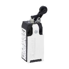 Finecorsa serie k, a leva con rotella laterale, 1 ingresso dal basso per cavo. Dimensioni secondo en 50047, custodia plastica, contatti 1na+1nc a scatto. Rotella in plastica - LOVATO KBD1S11 - LOVATO KBD1S11 product photo