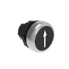 PULSANTE RASATO NERO FR.SAL.DISC. - LOVATO LPCB1152 - LOVATO LPCB1152 - LOVATO LPCB1152 product photo