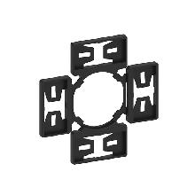 PORTAETICHETTE X MANIPOL.2 O 4 DIREZ. - LOVATO LPXAU101 - LOVATO LPXAU101 product photo