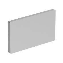 ETICHETTA NEUTRA X INCISIONE 26,5X15MM - LOVATO LPXAU108 product photo