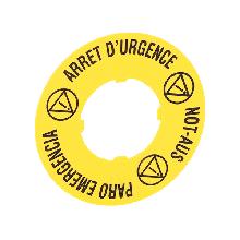 ARRET D'EMERGENCE/NOT-AUS/PARO EMERG. - LOVATO LPXAU118 - LOVATO LPXAU118 product photo