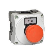 PULSANTIERA GRIGIA+PUL.FUNGO ROTAZ. - LOVATO LPZP1B802 product photo