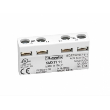 CONT.AUX 1NA+1NC MONT.FRONTALE - LOVATO SMX1111 - LOVATO SMX1111 product photo