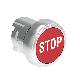 Pulsante met.rasato stop rosso - LOVATO LPSB1134 product photo Photo 01 2XS
