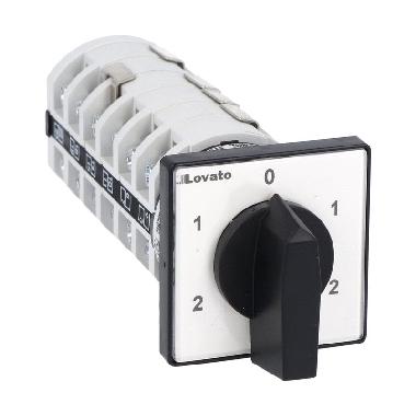 COMMUT.POL.+INV.MARCIA MONT.FRONT.48X48 - LOVATO GN2520U product photo Photo 01 3XL