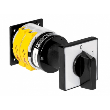 Commutatore a camme, serie gn, esecuzione o68-o78-o79, dispositivo con blocco portella. Interruttore, quadripolare - nÂ° 2 elementi - schema 92, 63a - LOVATO 7GN6392O78 product photo Photo 01 3XL