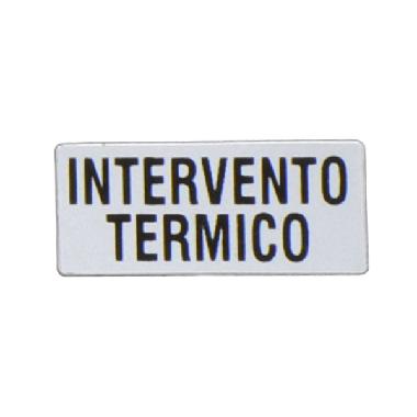 ETICHETTA INTERVENTO TERMICO - LOVATO LM2TAI237 product photo Photo 01 3XL