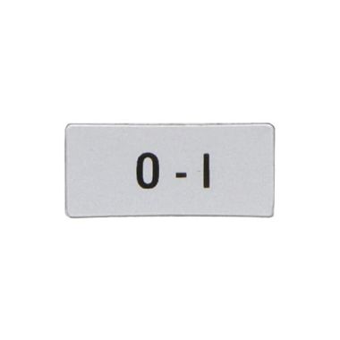 ETICHETTA SELETTORI O-I - LOVATO LM2TAU203 product photo Photo 01 3XL