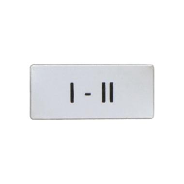 ETICHETTA SELETTORI I-II - LOVATO LM2TAU204 product photo Photo 01 3XL