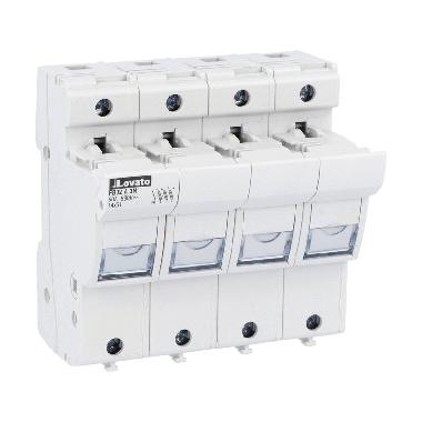 PORTAFUSIBILI SEZIONABILI 3P+N 14X51 - LOVATO FB02A3N - LOVATO FB02A3N - LOVATO FB02A3N product photo Photo 01 3XL