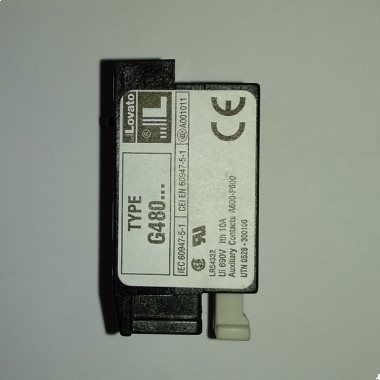 CONTATTI AUX 1NO+1NC - LOVATO G48111 product photo Photo 02 3XL