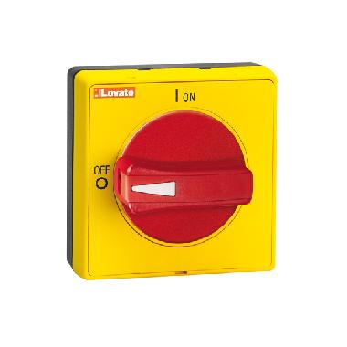 MANIGLIA G/R SEL.SPORGENTE LUCCH.IP65 - LOVATO GAX62 product photo Photo 01 3XL